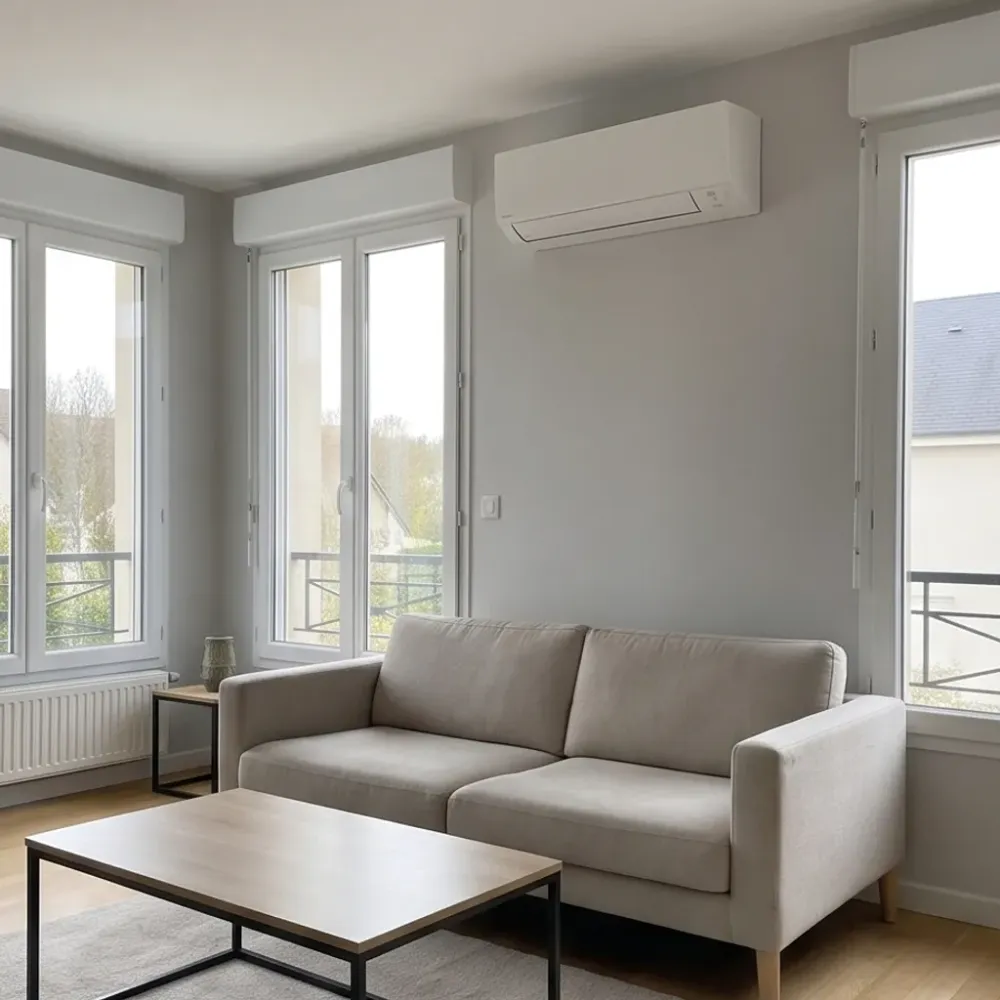 Climatisation réversible dans un séjour — Climatisation à Issy-les-Moulineaux